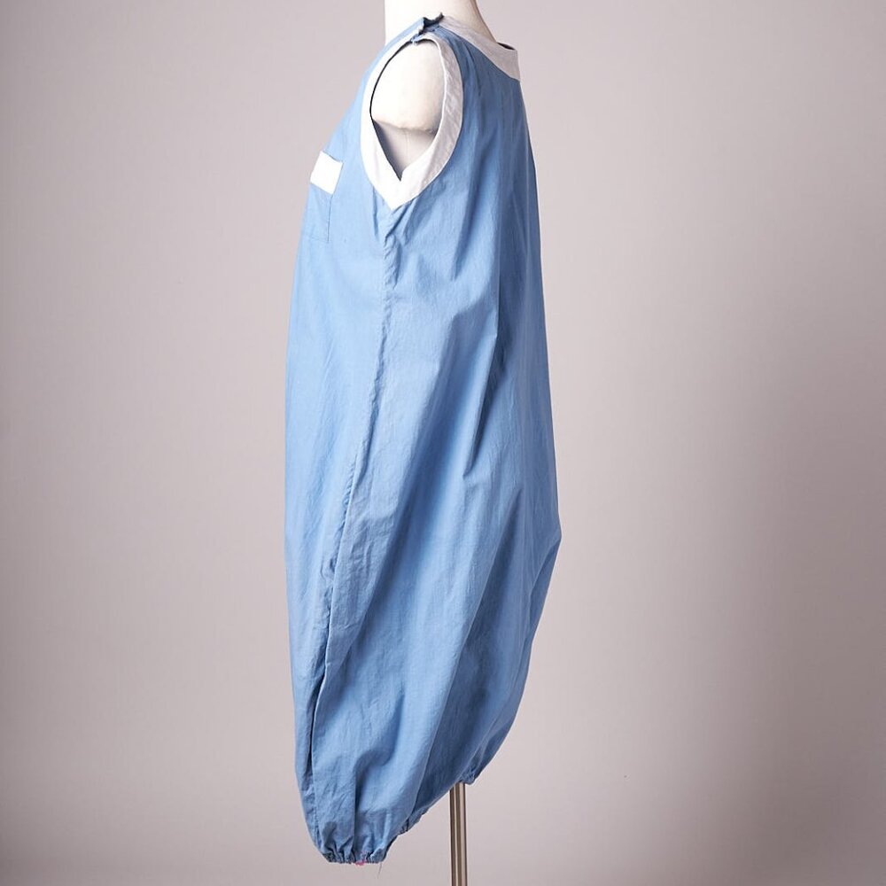 1950s  Blue and White Gym Romper Uniform